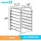 Amgood AmGood 7 Pan End Load Countertop Half Sheet / Bun Pan Rack BPR CT-HALF-7-Z - alternate 3